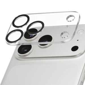 OUTLET: Szkło hartowane na aparat PanzerGlass PicturePerfect Camera Lens Protector dla iPhone 17 Pro Max, przezroczysto-czarne