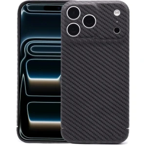 OUTLET: Etui Nevox CarbonSeries do Apple iPhone 17 Pro Max, czarne