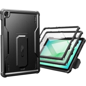 OUTLET: Etui pancerne z osłoną na ekran Tech-Protect Kevlar Pro do Galaxy Tab A11 Plus / A9 Plus, czarne