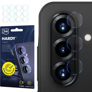 4x Szkło hybrydowe na soczewki aparatu, 3mk Hardy Fusion Lens Protection do Galaxy A27 5G