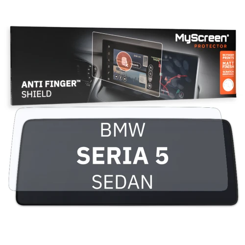 Folia samochodowa na ekran główny, MyScreen Anti Finger Shield do BMW SERIA 5 VII (G30-G31) (2020-2026), matowa