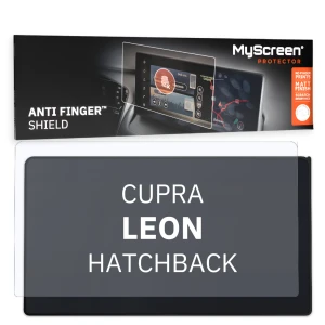 Folia samochodowa na ekran główny, MyScreen Anti Finger Shield do Cupra LEON II (2024-2026), matowa