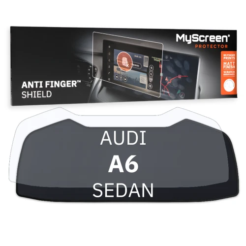 Folia samochodowa na wirtualny kokpit, MyScreen Anti Finger Shield do Audi A6 V (C8) (2018-2024), matowa