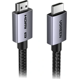Kabel HDMI 2.2, Ugreen HD186, przewód 16K / 60Hz, 2 m, szary