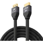 Kabel HDMI 2.1 Wozinsky WHDMI-50, 5 m, srebrny