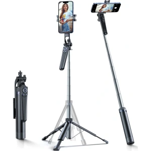 Selfie stick Wozinsky WC1Y70S z tripodem, 170 cm, czarny