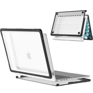 Etui Tech-Protect Velar do MacBook Air 13.6" M5 / M4 / M3 / M2, przezroczysto-matowe