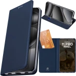Etui z klapką Dux Ducis Skin Pro do Google Pixel 11 Pro, granatowe