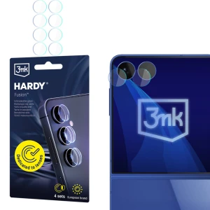 4x Szkło hybrydowe na soczewki aparatu, 3mk Hardy Fusion Lens Protection do Galaxy Z Flip8
