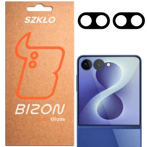 Szkło na aparat Bizon Glass Lens do Galaxy Z Flip8, 2 sztuki
