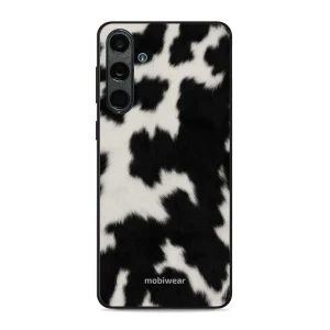 OUTLET: Etui ochronne do Galaxy M55 5G, Mobiwear Glossy Case, krowie futerko