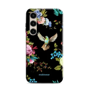 OUTLET: Etui ochronne do Galaxy S24, Mobiwear Elite Pro, nocny koliber