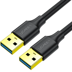 OUTLET: Kabel Ugreen USB 3.0 / USB-A (typ A męski), 5 Gbps, 3 m, czarny