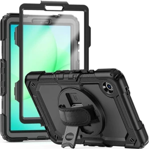 OUTLET: Etui z osłoną ekranu Tech-Protect Solid do Galaxy Tab A11 / Tab A9, czarne