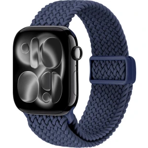 Pasek Crong Wave Band do Apple Watch 42/41/40/38 mm, granatowy