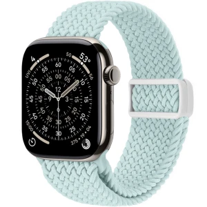 Pasek Crong Wave Band do Apple Watch 49/46/45/44 mm, miętowy