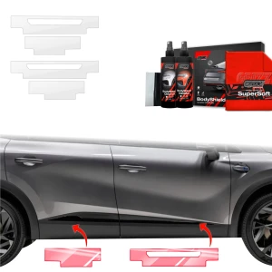 OUTLET: 4w1 Folia ochronna Grizz Protector na progi do Renault Captur (2024-2026)