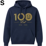 Bluza jubileuszowa z kapturem, hoodie, OKS "1926 OKS 2026", granatowo-złota, S