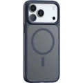 Etui Torras Guardian-Mag do MagSafe do iPhone 17 Pro, przydymione z granatową ramką