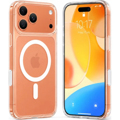 Etui Torras Guardian-Mag do MagSafe do iPhone 17 Pro, przezroczyste