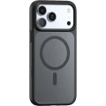 Etui Torras Guardian-Mag do MagSafe do iPhone 17 Pro, przydymione z czarną ramką
