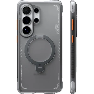 Etui z obrotową podstawką 360° Torras Ostand Q3 Air do MagSafe do Galaxy S26 Ultra, czarne