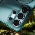 Etui z obrotową podstawką 360° Torras Ostand Q3 Air do MagSafe do Galaxy S26 Ultra, turkusowe