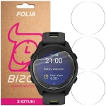 Folia ochronna na ekran zegarka Bizon Watch Film HydroFlex do Garmin Forerunner 70, 3 sztuki