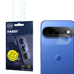 4x Szkło hybrydowe na soczewki aparatu, 3mk Hardy Fusion Lens Protection do Google Pixel 11 Pro XL