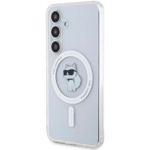 OUTLET: Etui Karl Lagerfeld HardCase IML Choupette MagSafe do Galaxy S24, przezroczyste