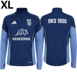 Bluza sportowa piłkarska, adidas Tiro 25 OKS 1926 x Pancernik, granatowa, XL
