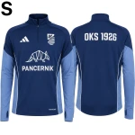 Bluza sportowa, piłkarska, adidas Tiro 25 OKS 1926 x Pancernik, granatowa, S