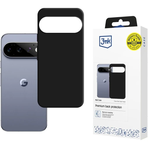 Etui 3mk Matt Case do Google Pixel 11 Pro, czarne matowe