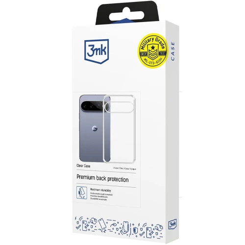 Etui 3mk Clear Case do Google Pixel 11 Pro, przezroczyste
