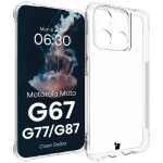 Elastyczne etui Bizon Case Salpa do Motorola Moto G87 5G / G77 5G / G67 5G, przezroczyste