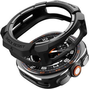 Etui Spigen Rugged Armor do Galaxy Watch Ultra 2 (47 mm), czarne