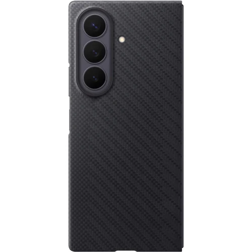 Oryginalne etui + 2x folia antyrefleksyjna na przedni ekran Samsung Carbon Magnet Case do MagSafe do Galaxy Z Fold8 Ultra, czarne