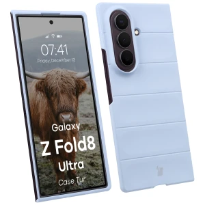 Pancerne etui Bizon Case Tur do Galaxy Z Fold8 Ultra, jasnoniebieskie