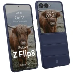 Pancerne etui Bizon Case Tur do Galaxy Z Flip8, granatowe