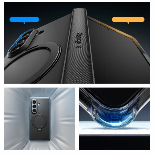 Etui Spigen Slim Armor Pro S Mag do MagSafe do Galaxy Z Fold8 Ultra, czarne