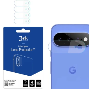 Osłona na aparat 3mk Lens Protection do Google Pixel 11, 4 zestawy