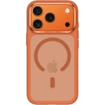 Etui Benks Magnetic Mist Metal Frame MagSafe do iPhone 17 Pro, pomarańczowe