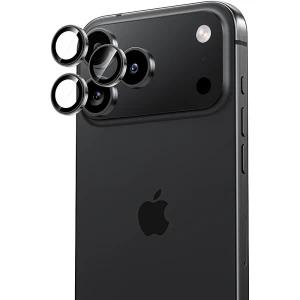 Szkło na aparat Benks DR Sapphire Lens Protector do iPhone 17 Pro / 17 Pro Max, czarne