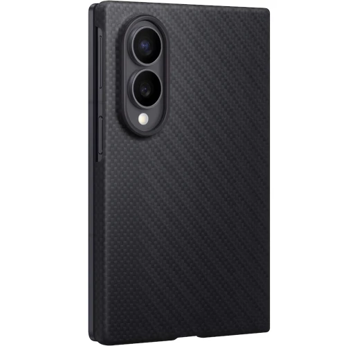 Etui + 2x folia antyrefleksyjna Samsung Carbon Magnet Case do MagSafe do Galaxy Z Fold8, czarne