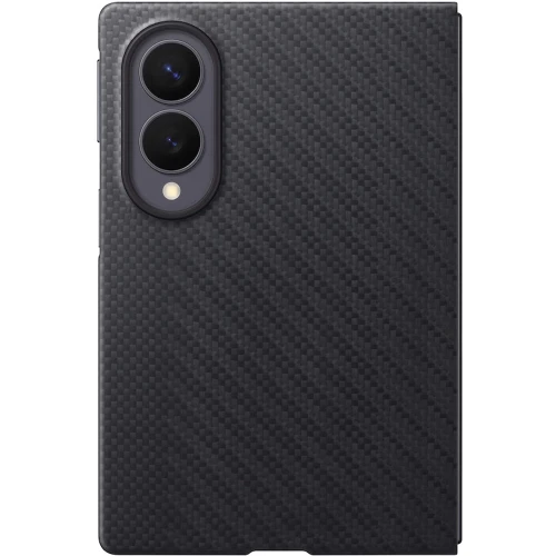 Etui + 2x folia antyrefleksyjna Samsung Carbon Magnet Case do MagSafe do Galaxy Z Fold8, czarne