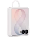 Etui Samsung Silicone Ring Magnet Case do MagSafe do Galaxy Z Flip8, białe