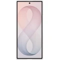 Etui + 2x folia antyrefleksyjna Samsung Silicone Magnet Case do Galaxy Z Fold8 Ultra, do MagSafe, białe