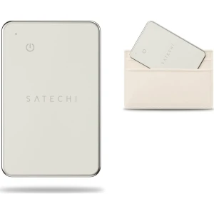 OUTLET: Lokalizator, karta lokalizująca do portfela, Satechi FindAll Wallet z Apple Find My, beżowa
