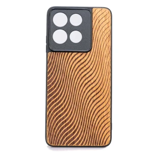 OUTLET: Drewniane etui do Motorola Moto G86 5G, Bewood Fale Merbau