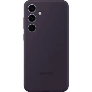 OUTLET: Etui Samsung Silicone Cover do Galaxy S24 Plus, ciemnofioletowe